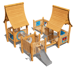 Игровой комплекс Эко VST 0022/1 для детской площадки, фото 2