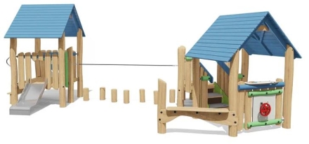 Игровой комплекс Эко 070003 для детской площадки, фото 2