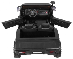 Детский электромобиль грузовик Mercedes-Benz Zetros Black 2WD - BDM0916, фото 7