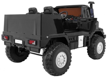 Детский электромобиль грузовик Mercedes-Benz Zetros Black 2WD - BDM0916, фото 3