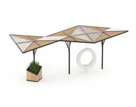 КОНСТРУКЦИЯ ДЛЯ УЛИЧНЫХ ПЛОЩАДОК PERGOLA «PR-02.01-02», фото 1
