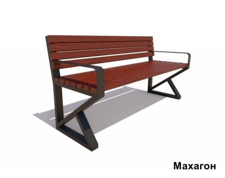 Скамейка садово-парковая Королев, Лиственница 1,8 м, фото 4