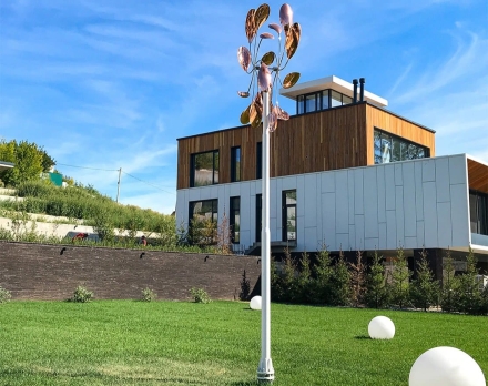 Медная скульптура Звезда Увеличенный размер, фото 3