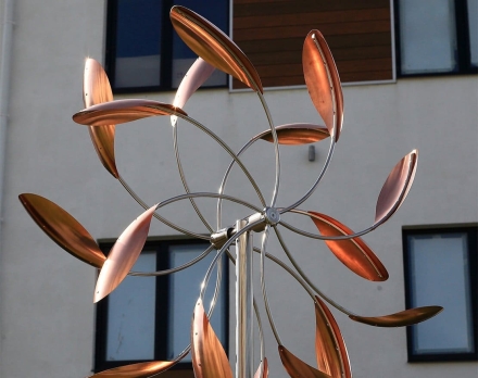 Медная скульптура Звезда Увеличенный размер, фото 5