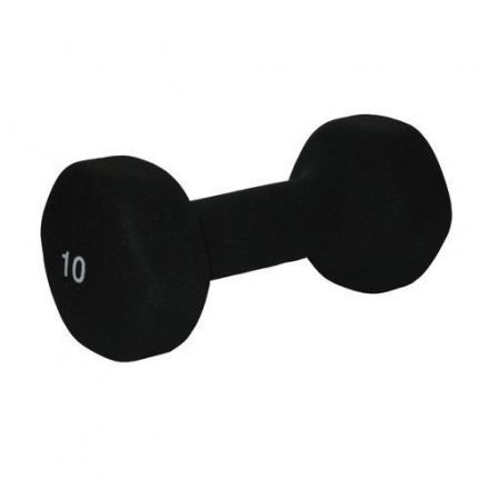 Гaнтeли в нeoпpeновой обoлoчкe FOREMAN FM/IND-10 (4,45 кг), пара, фото 1