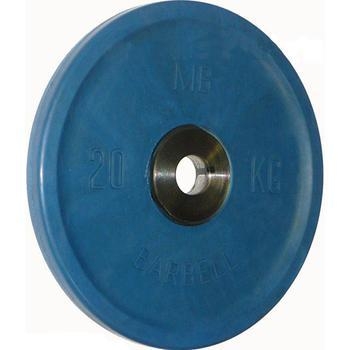Диск BARBELL Евро-классик обрезиненный цветной, 20 кг., фото 1