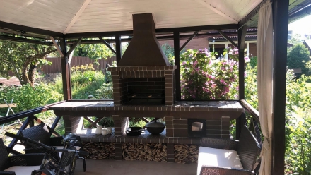 Печь Аристократ 7142 Прямоугольный кирпич графитовый серый, фото 2