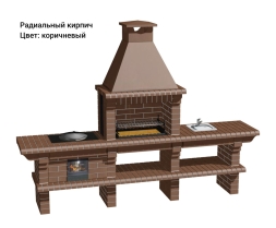 Печь Аристократ 7142 Прямоугольный кирпич графитовый серый, фото 7