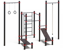 Гимнастический комплекс для воркаута PAW-21 - 5000, опорный столб 89х3 мм