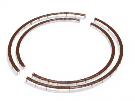 МФ 1.61 Скамья Амфитеатр, фото 1