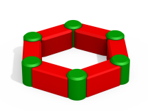 РМФ 3.01 Песочница шестигранная РМФ 3.01 Песочница шестигранная