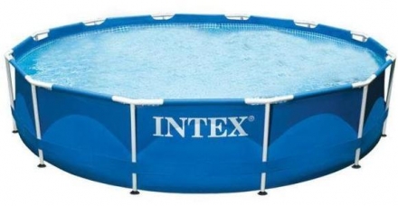 Каркасный бассейн Intex 28210 из металлического каркаса 366х76 см, фото 1