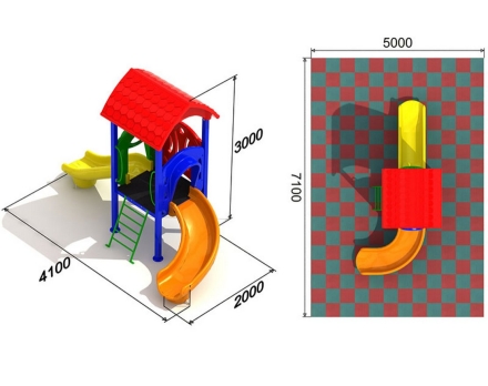 Детская площадка Кувшинка 3.1.1, фото 2