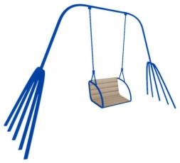 Детские качели Краб CКИ002-С для уличной площадки