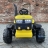 Электромобиль трактор с прицепом JCB 8330 жёлтый