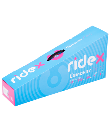 Самокат 3-колесный Zippy 3D, 120/80 мм, красный, фото 6