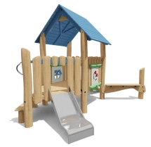 Игровой комплекс Эко 070001 для детской площадки Игровой комплекс Эко 070001 для детской площадки