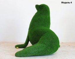 Топиари морской Лев, h=140 см, модель 4 - газон Eco, фото 3