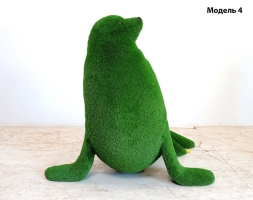 Топиари морской Лев, h=140 см, модель 4 - газон Eco, фото 2