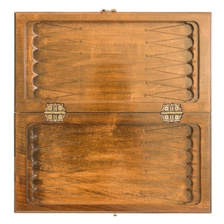 Шахматы + нарды резные с гранатами 40, Haleyan, фото 1