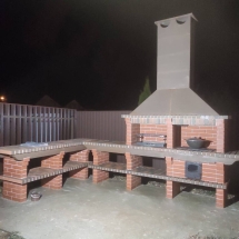Печь Аристократ 7304 Радиальный кирпич красный