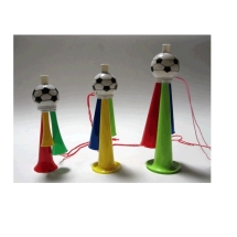 Дудка болельщика трёхрожковая. Длина 22 см Дудка болельщика трёхрожковая. Длина 22 см