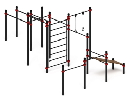 Воркаут 89 красный ВТ 11.23-01, фото 3 Воркаут 89 красный ВТ 11.23-01, фото 3