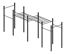 Воркаут 108 серый ВТ 12.20-03 Воркаут 108 серый ВТ 12.20-03