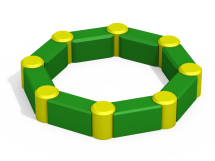 РМФ 3.02 Песочница восьмигранная РМФ 3.02 Песочница восьмигранная