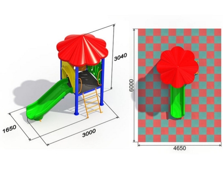 Детская площадка Малютка 1.3, фото 2