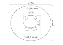 Стол детский 02025 для игровой площадки Стол детский 02025 для игровой площадки