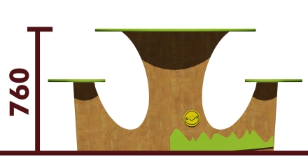 Стол детский 02025 для игровой площадки, фото 3