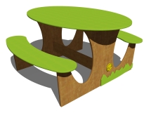 Стол детский 02025 для игровой площадки Стол детский 02025 для игровой площадки
