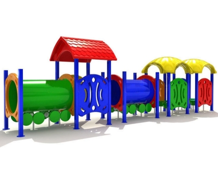 Детский игровой комплекс Вагоновожатый 4, фото 1