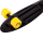 Круизер пластиковый Fighter, 22&#039;&#039;x6&#039;&#039;, Abec-7 Carbon