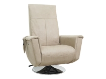 Кресло-реклайнер электрический с массажем FUJIMO ORLANDO Ваниль Кресло-реклайнер электрический с массажем FUJIMO ORLANDO Ваниль