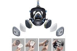 Фильтрующий противогаз UNIX 5100 марки А1В1Е1К1 + Р2 102-026-0051, фото 5