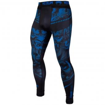 Компрессионные штаны Venum Devil Navy Blue/Black, фото 2