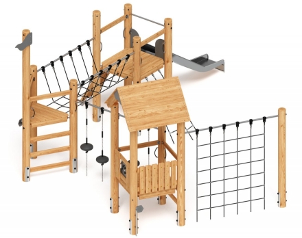 Детская игровая площадка Лиственница ДИК 2.24.02-Л, фото 2