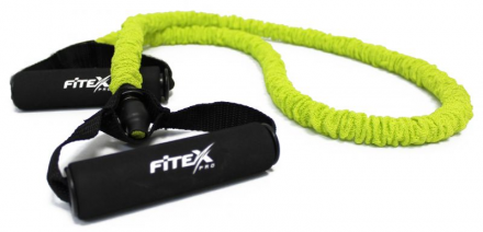 Эспандер трубчатый в рукаве средний FITEX PRO, фото 1