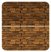 Песочный дворик с навесом Домик (Коричневый) - ИО 6.01.02-01