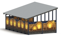 Теневой навес (Эко) - МФ 71.6.4-02, фото 2