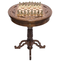 Стол ломберный шахматный "Круг Света", Haleyan Стол ломберный шахматный "Круг Света", Haleyan