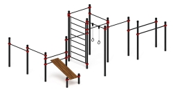 Воркаут 108 красный ВТ 12.23-01, фото 1 Воркаут 108 красный ВТ 12.23-01, фото 1