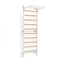 Шведская стенка с пространственной сетью Rock-s белая Шведская стенка с пространственной сетью Rock-s белая