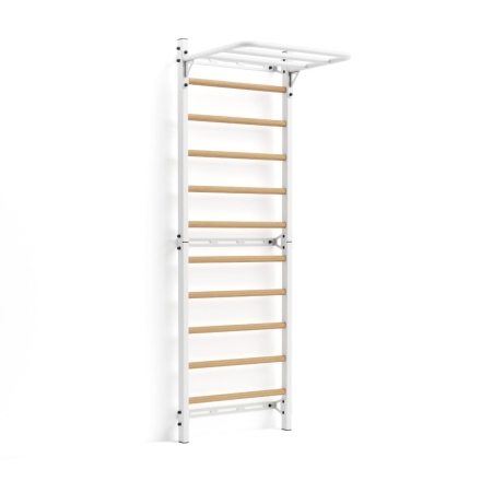 Шведская стенка с пространственной сетью Rock-s белая, фото 2