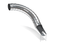 Горка ГН-03.1 H=2200 из нержавеющей стали для детской площадки Горка ГН-03.1 H=2200 из нержавеющей стали для детской площадки