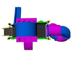 Детский игровой комплекс PS 1214, фото 3 Детский игровой комплекс PS 1214, фото 3