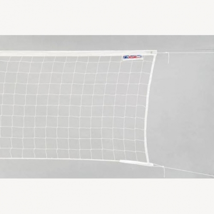 Сетка вол. &quot;KV.REZAC&quot; трен., арт.15935096, бел., 9.5х1м, нить 2мм ПП, стал. трос, фото 1