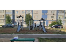 Детский игровой комплекс Домино Северный Мишка Н-1500 и Н-1200 ДИО 03140